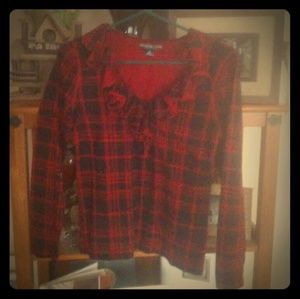 !!5/$25!!  Long sleeve plaid shirt